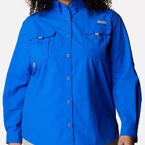 Columbia Womens Bahama™ LS
Color: Stormy Blue 2X